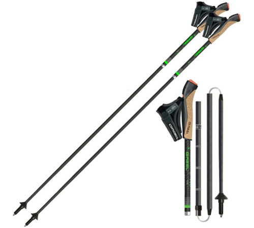 Палиці для скандинавської ходьби Gabel FLD Carbon - 105 Палиці для скандинавської ходьби Gabel FLD Carbon - 105