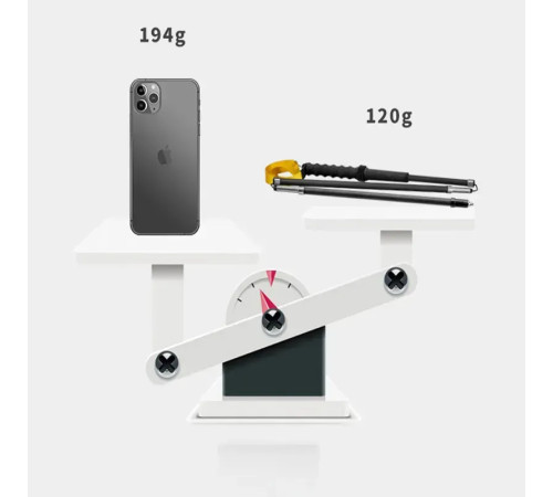 Палиці трекінгові 3F UL Gear T1 Carbon чорні