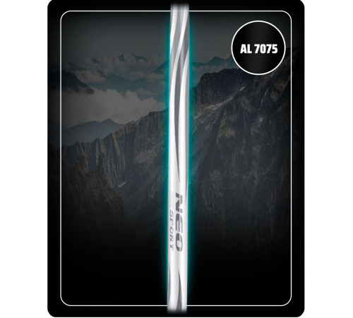 Трекінгові палиці Neo-Sport NS-380, сріблястий