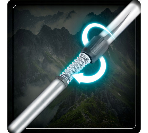 Трекінгові палиці Neo-Sport NS-380, сріблястий