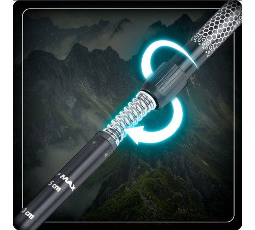 Трекінгові палиці Neo-Sport NS-380, чорні