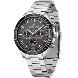 Годинник механічний NORTH EDGE Longwings Black