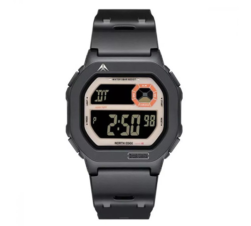 Годинник цифровий NORTH EDGE X1 чорно-білий