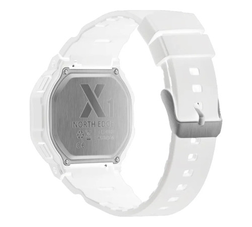 Годинник цифровий NORTH EDGE X1 білий