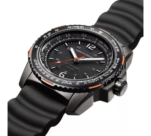 Годинник механічний NORTH EDGE PHOTON Black