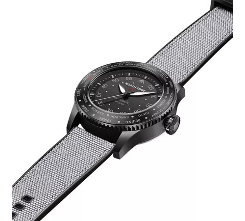 Годинник механічний NORTH EDGE MACH Black