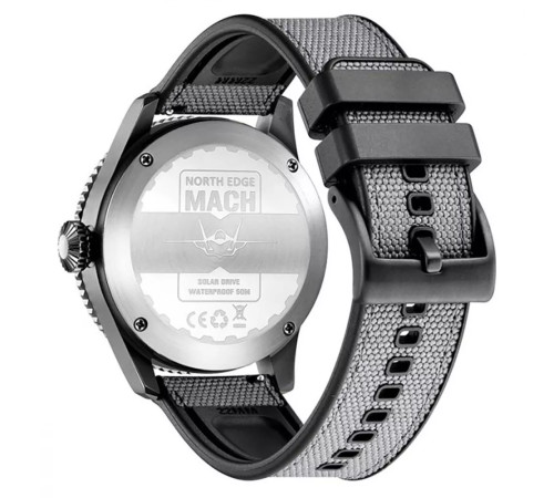 Годинник механічний NORTH EDGE MACH Black