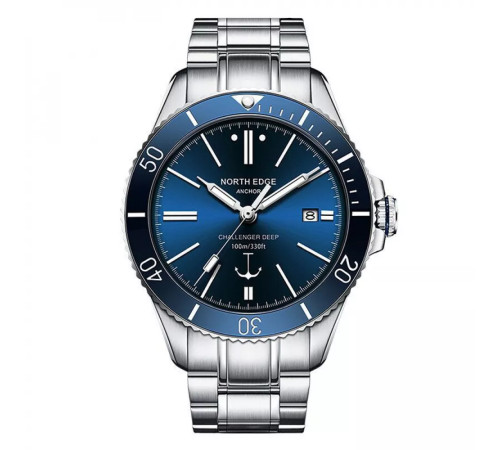 Годинник механічний NORTH EDGE ANCHOR Blue