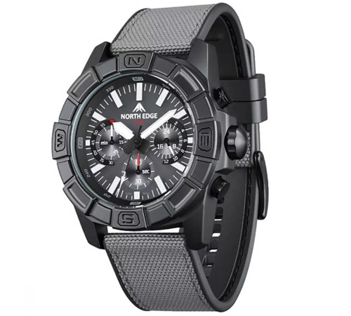 Годинник механічний NORTH EDGE Blaze Black