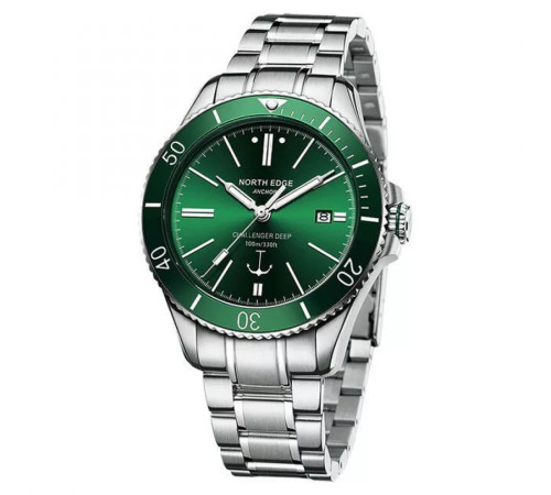 Годинник механічний NORTH EDGE ANCHOR Green