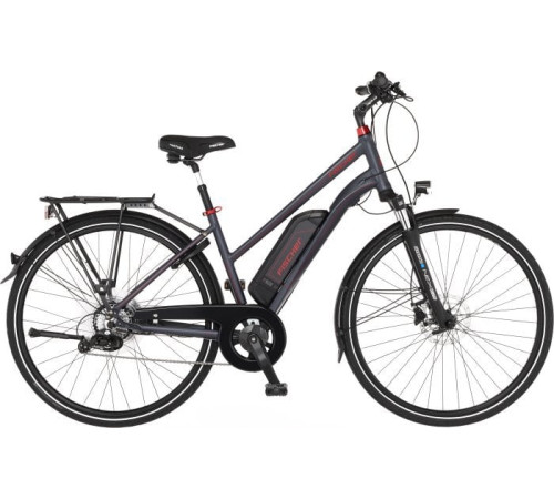Електричний велосипед Fischer Viator 1.0 28 графітовий