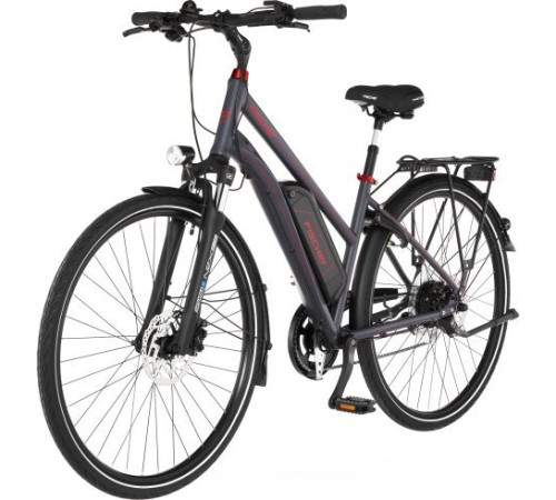 Електричний велосипед Fischer Viator 1.0 28 графітовий
