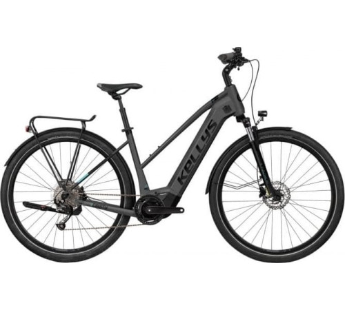 Електричний велосипед Kellys Kellys E-Cristy 30 Panasonic Grey 28 720Wh 2023 (M) Електричний велосипед Kellys Kellys E-Cristy 30 Panasonic Grey 28 720Wh 2023 (M)