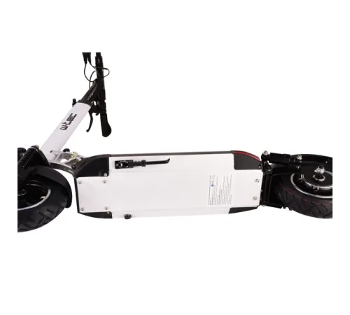 Складаний електросамокат W-TEC Tenmark III 10" із сідлом і сумкою - Білий