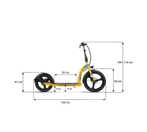 W-TEC Richbit 20/16' - жовтий