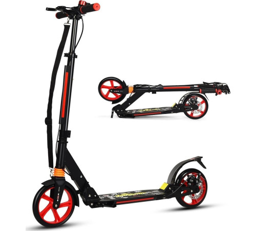 Costway SP37079BK Скутер чорний (SP37079BK) Costway SP37079BK Скутер чорний (SP37079BK)