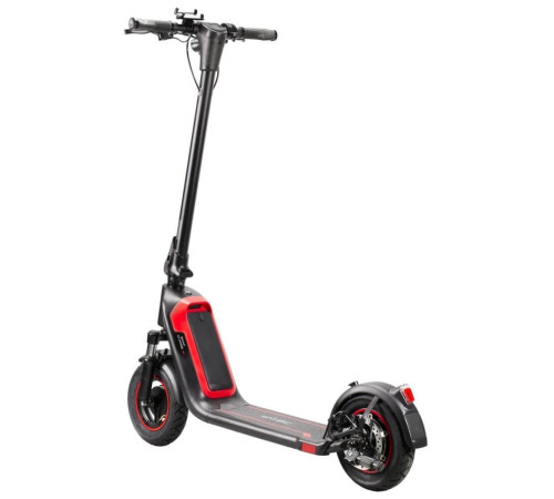 Електросамокат зі знімною батареєю W-TEC SwapCharge 500 W 10” чорно-червоний