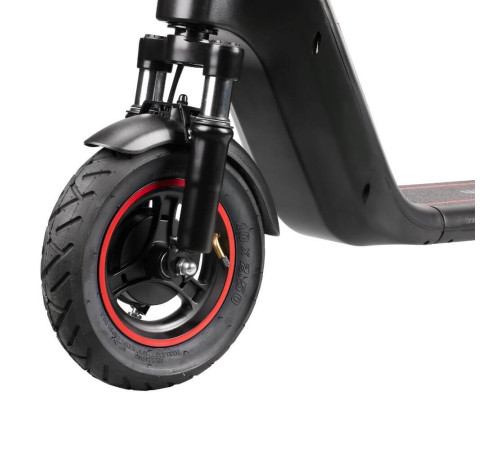 Електросамокат зі знімною батареєю W-TEC SwapCharge 500 W 10” чорно-червоний