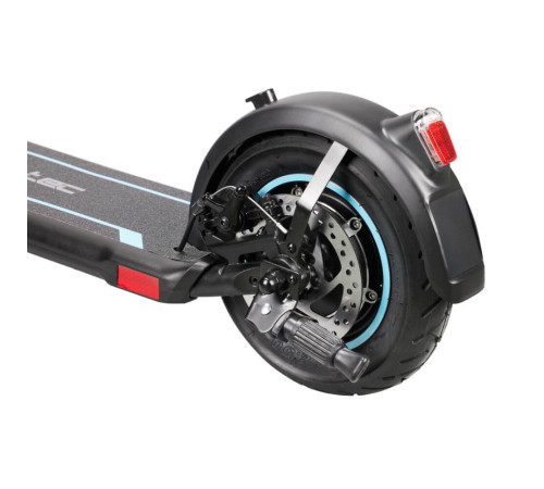 Електросамокат зі знімною батареєю W-TEC SwapCharge 500 W 10” чорно-блакитний