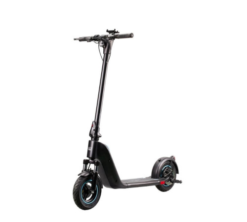 Електросамокат зі знімною батареєю W-TEC SwapCharge 500 W 10” чорно-блакитний