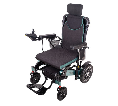Електричний інвалідний візок inSPORTline Hawkie Evo Plus з регульованою спинкою 700 Вт Електричний інвалідний візок inSPORTline Hawkie Evo Plus з регульованою спинкою 700 Вт