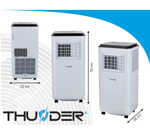 Портативний кондиціонер THUNDER BIXO 2,64 кВт Портативний кондиціонер THUNDER BIXO 2,64 кВт