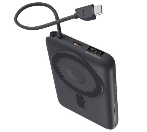 Повербанк Proove Moon Rock 2-в-1 22.5W 10000 mAh, сірий