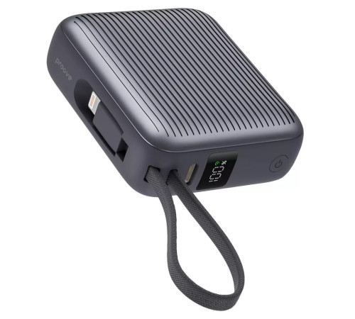 Повербанк Proove Moon Rock 22.5W 10000 mAh, сірий
