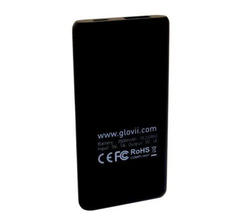 Павербанк для тапочок з підігрівом Glovii P2500G 2,500mAh Павербанк для тапочок з підігрівом Glovii P2500G 2,500mAh