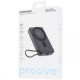 Повербанк Proove OverPower 35W 10000 mAh Qi2, сірий