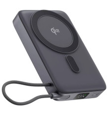 Повербанк Proove OverPower 35W 10000 mAh Qi2, сірий