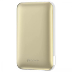 Повербанк Proove Vibe Energy Plus 22.5W 10000 mAh, золотисто-білий