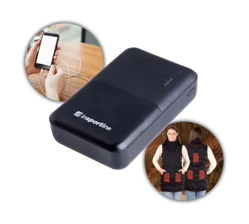 Павербанк з USB-C inSPORTline PowerTen II 10000 mAh Павербанк з USB-C inSPORTline PowerTen II 10000 mAh