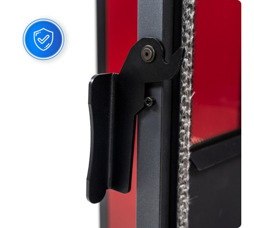 Пелетна піч-камін THUNDER ARIA RED 12 кВт