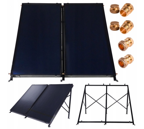 Сонячний колектор плоский THUNDER – 2 x 2,5М