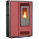 Пелетна піч-камін Thunder Aria Red 7,5 кВт