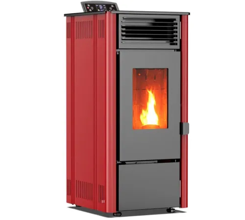 Пелетна піч-камін Thunder Sophia Red 8,1кВт