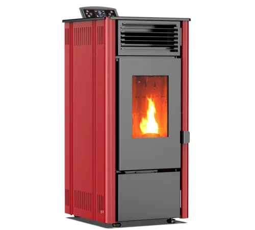 Пелетна піч-камін Thunder Sophia Red 8,1кВт