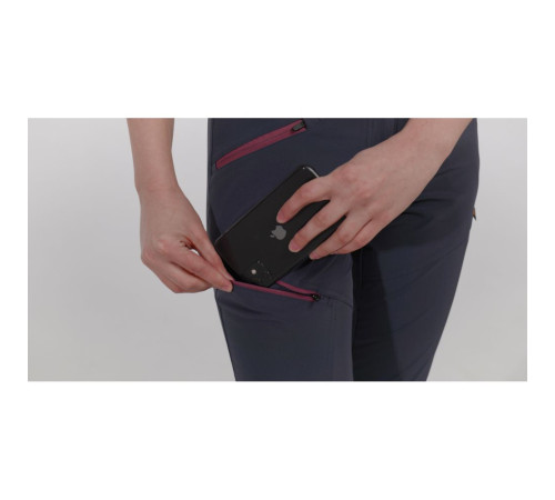 Штани Turbat Prut Pro Wms - S - сірий/блакитний Штани Turbat Prut Pro Wms - S - сірий/блакитний