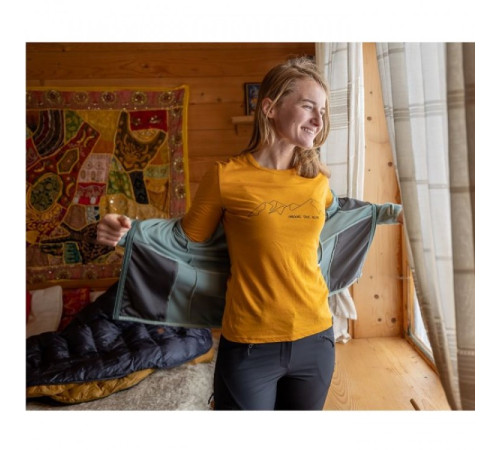 Футболка ж Turbat Cozy Logo 2 LS Wmn golden yellow - XS - жовтий Футболка ж Turbat Cozy Logo 2 LS Wmn golden yellow - XS - жовтий