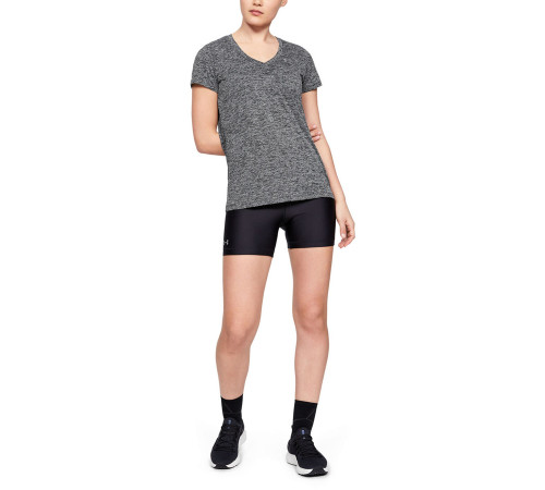 Жіноча футболка Under Armour Tech SSV Twist - S - чорна