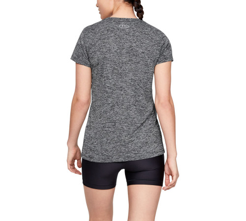 Жіноча футболка Under Armour Tech SSV Twist - S - чорна