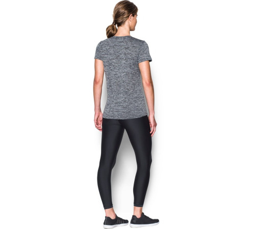 Жіноча футболка Under Armour Tech SSV Twist - S - чорна