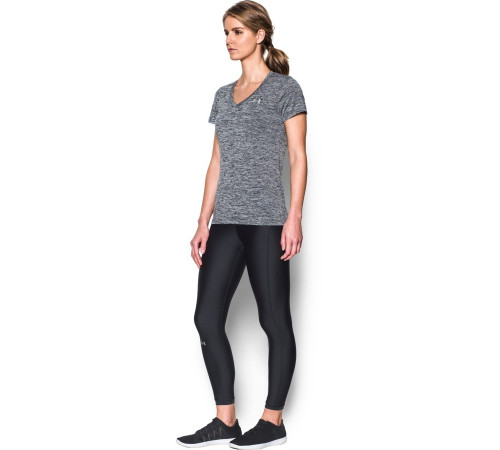 Жіноча футболка Under Armour Tech SSV Twist - S - чорна