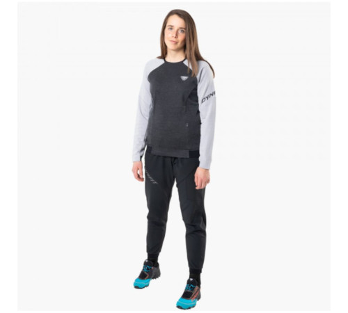 Фліс Dynafit 24/7 PTC Pullover Wms - XS - чорний/сірий Фліс Dynafit 24/7 PTC Pullover Wms - XS - чорний/сірий