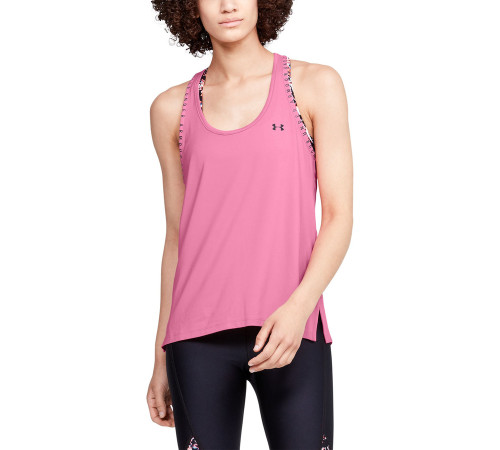 Жіноча майка Under Armour Knockout - XS - рожева Жіноча майка Under Armour Knockout - XS - рожева