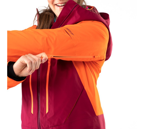 Куртка Dynafit Free Gore-tex Jacket Wms - S - фіолетовий/оранжевий Куртка Dynafit Free Gore-tex Jacket Wms - S - фіолетовий/оранжевий