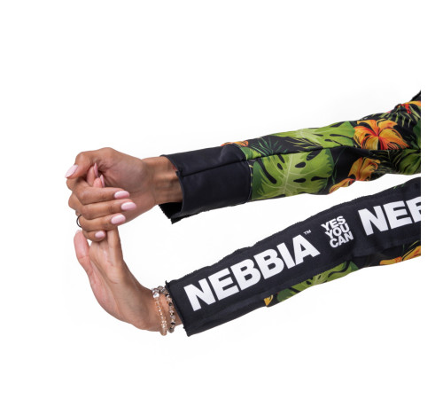 Жіноча кофта Nebbia High-Energy Cropped Jacket 564 - зелений/XS Жіноча кофта Nebbia High-Energy Cropped Jacket 564 - зелений/XS