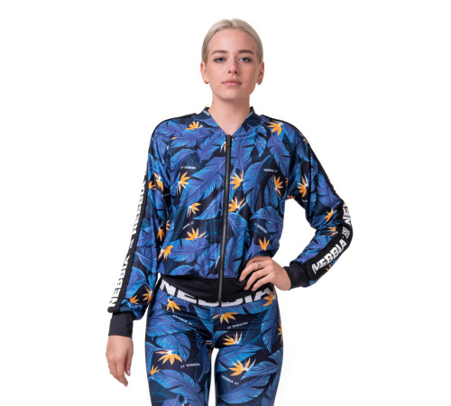 Жіноча кофта Nebbia Ocean Power Sporty 562 - синій/S Жіноча кофта Nebbia Ocean Power Sporty 562 - синій/S