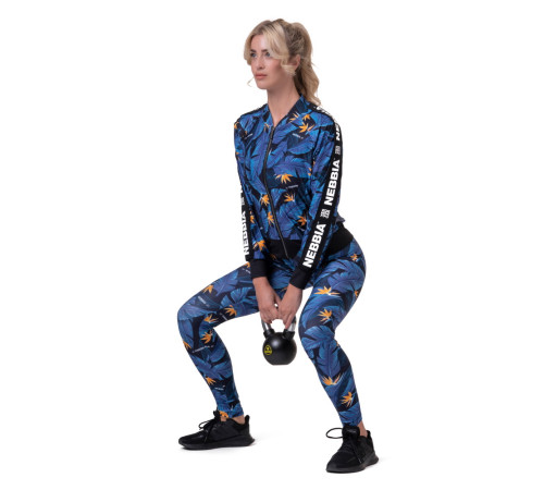 Жіноча кофта Nebbia Ocean Power Sporty 562 - синій/S Жіноча кофта Nebbia Ocean Power Sporty 562 - синій/S